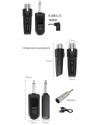 GT1 Wireless  6.5MM連接 System 2.4G 無線樂器系統 (一拖一)